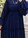 Ahenk Elbise Lacivert