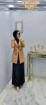 Astarlı Blazer Ceketim Camel