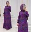 Batik Elbisem Mor