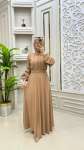 Dantel Elbise Camel