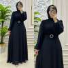 Defile Elbise Siyah