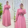 Defile Elbise Pembe