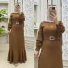 Kumru Elbisem Koyu Camel