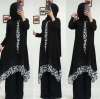 Leopar Tunik Siyah Beyaz