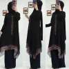 Leopar Tunik Siyah Taba