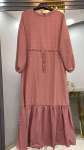Ponpon Elbisem  Pembe