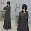 Puantiye Elbisem Siyah