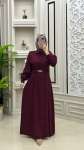Rabiş Elbise Bordo