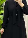 Soylu Elbise Siyah