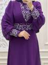 Tesettür Hürrem Elbise Mor