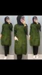 Yeni Model Cepli Triko Tunik  Haki