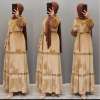 Yeni Model Kadife Elbisem  Camel