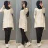 Yeni Model Triko Tunik Krem