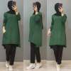 Yeni Model Triko Tunik Haki