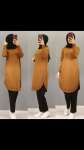 Yeni Model Halkalı Triko Tunik Taba