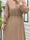 Zuhal Elbise  Camel  1 ALANA 1 BEDAVA 