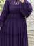 Ahenk Elbise Mor