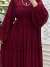 Ahenk Elbise Bordo