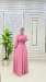 Defile Elbise Pembe