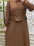Elçin Elbise Kahverengi