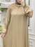 Lima Saten Elbise Camel