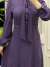 Soylu Elbise Mor