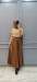 Yeni Model Krep Kumaş Gömleğim Camel