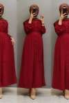 Yeni Model Bedis Elbisem Kırmızı